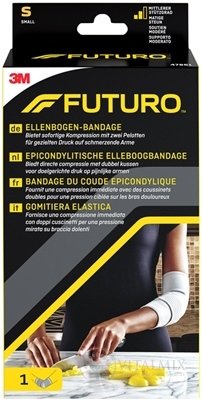 3M FUTURO Bandáž na loket [SELP] velikost S, s epikondylárnou páskou (47861) 1x1 ks